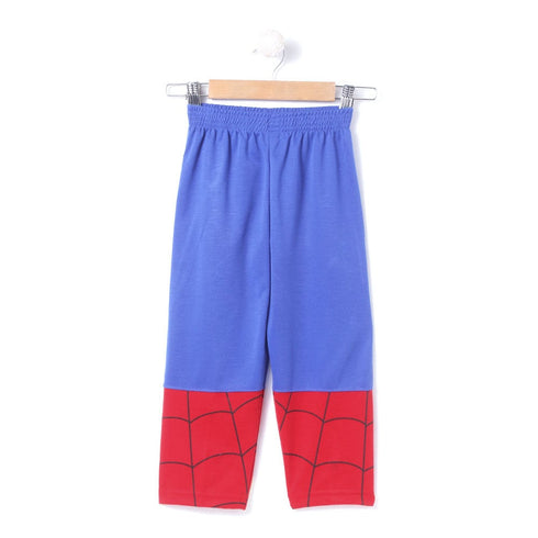 Red Blue Superhero Kids Fancy Dress Costume - Premium