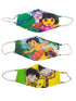Assorted - Single One Piece Kids Face Mask Superheroes Cartoons Fairy Tale Theme