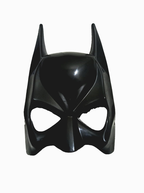Black Bat Superhero Plastic Mask Kids Fancy Dress Accessories