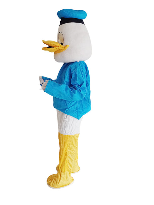 BookMyCostume Comical Sailor Duck Cartoon Mascot Costume For Theme Birthday Party & Events | Adults | Full Size
