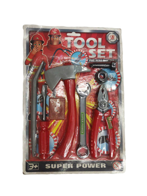 Fireman Fire Fighter Community Helper Tool Set Kids Fancy Dress Accessories