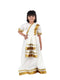 BookMyCostume Mohiniyattam Saree Indian Classical Dance Costume for Girls and Women Without Jewelry