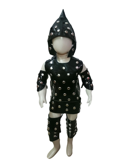 BookMyCostume Traditional Warrior Historical Indian Sainik Kids Fancy Dress Costume