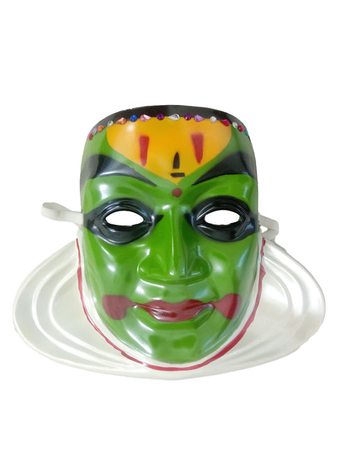 Traditional Kathakali Chhau Dance Face Mask Fancy Dress Costume Accessories