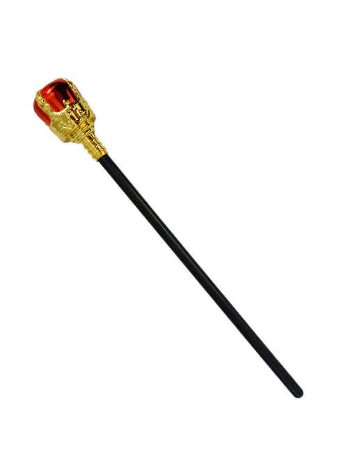 Royal Medieval King Queen Scepter Wand Fancy Dress Costume Accessories | Halloween Theme | 18 Inches