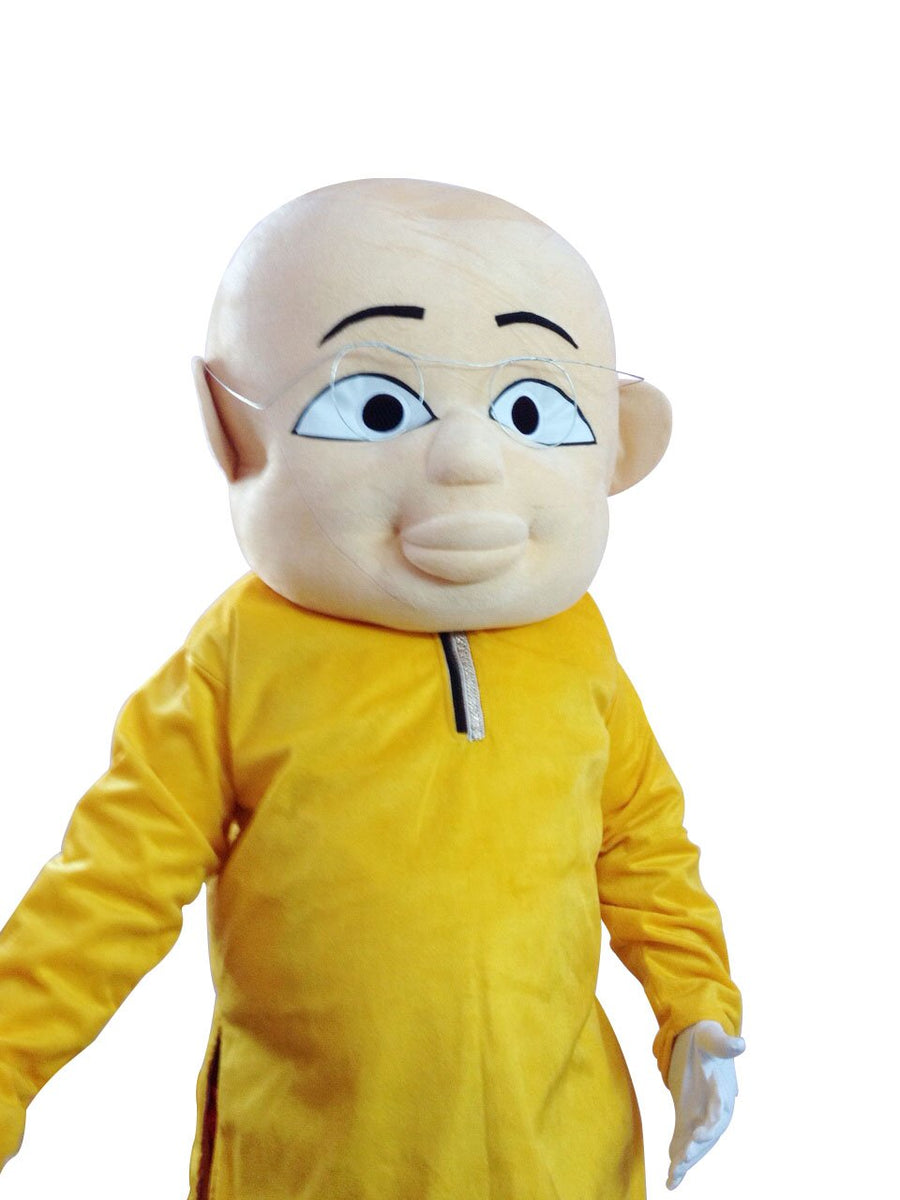 Buy Patlu Cartoon Mascot Costume For Theme Birthday Party & Events | Adults | Full Size