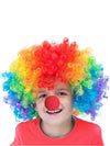 Buy Joker Clown Hair Wig & Foam Nose Unisex Adult & Kids Fancy Dress Costume Accessory