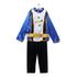 BookMyCostume Fairytale Prince Charming King Kids Fancy Dress Costume | Halloween Theme | Imported