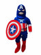 American Superhero Fancy Dress Costume for Kids - Imported