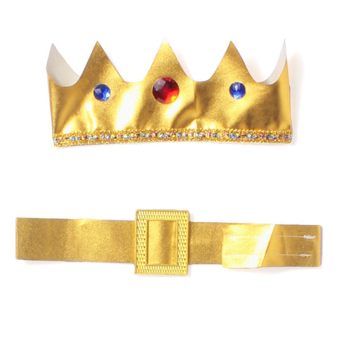 BookMyCostume Medieval Fairytale Prince King Kids Fancy Dress Costume | Halloween Theme | Imported