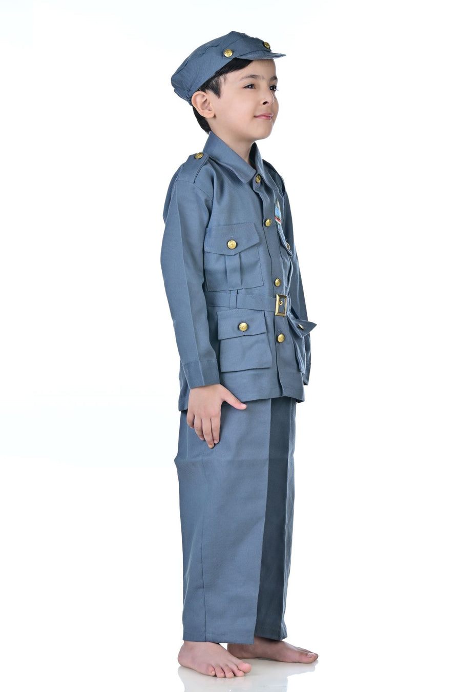 Indian Air Force Profession Community Helper Kids Fancy Dress Costume