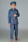 Indian Air Force Profession Community Helper Kids Fancy Dress Costume