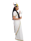 Mother India Bharat Mata Saree for Patriotic Independence Day Kids Fancy Dress Costume 6 pc set