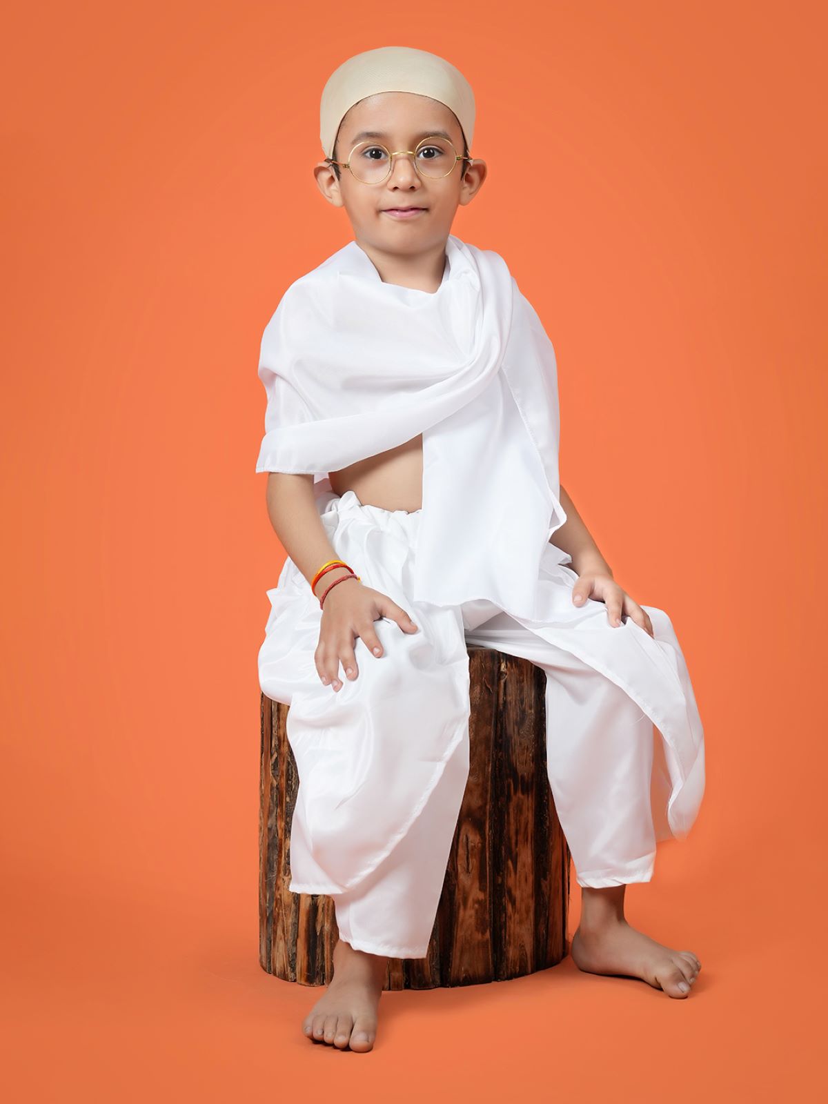 Rent Buy Mahatma Gandhi Bapu Indian Leaders Kids Fancy Dress Costume