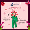 Red Flower Kids Fancy Dress Costume