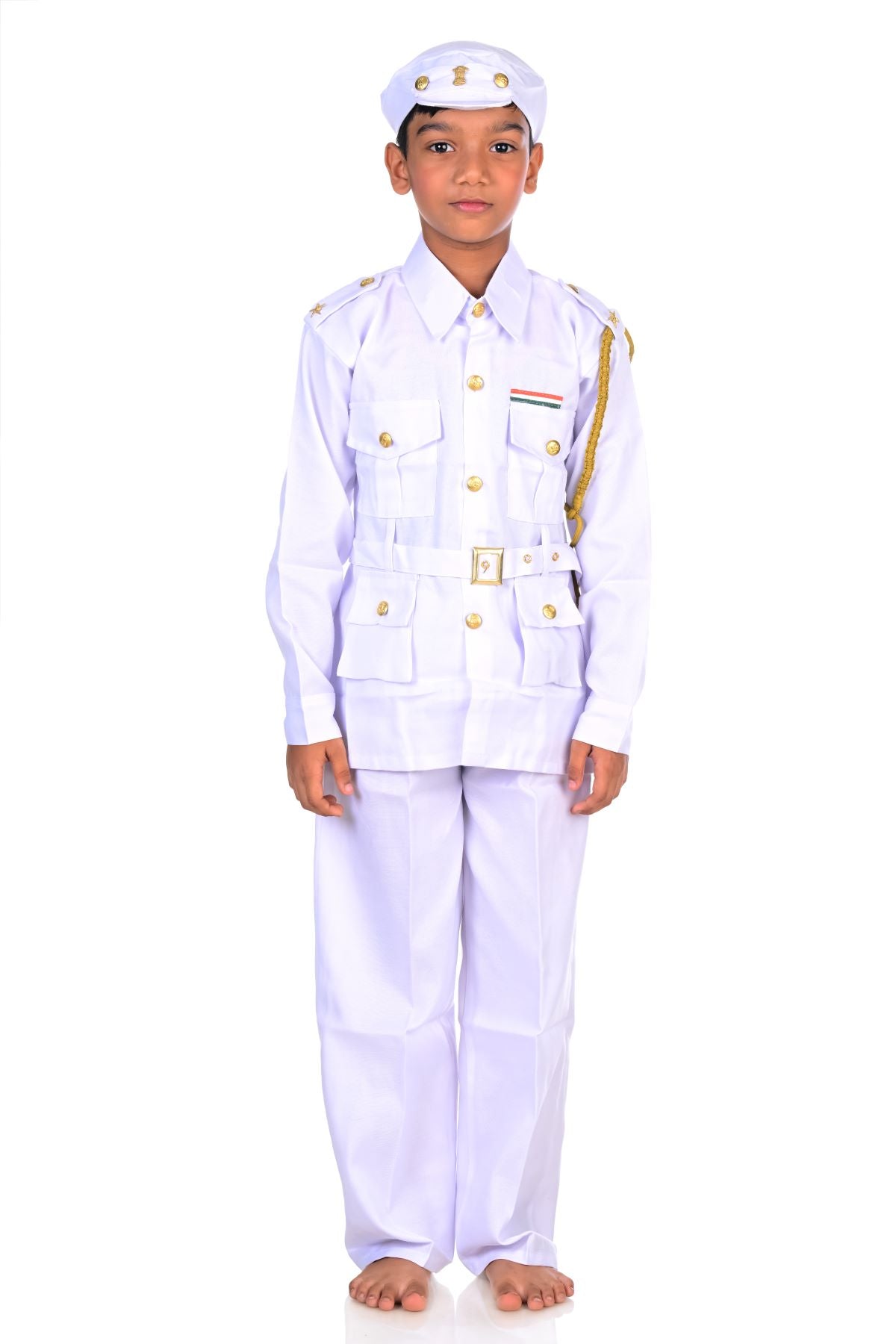 Indian Navy Professionals Community Helpers Kids Fancy Dress Costume