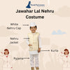 Jawahar Lal Nehru Panditji First Indian Prime Minister National Leader Fancy Dress Costume