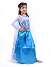 Elsa Snow Queen Disney Frozen Fairy tale Kids Fancy Dress Costume | Imported