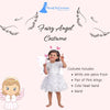 Fairy Angel with Pink Wings Girls Kids Fancy Dress Costume