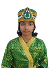 Green Mughal Emperor Ruler Pagdi Indian Turban for Boys and Men