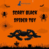 Scary Black Hairy Spider Toy Showpiece Decoration Accessory for Halloween