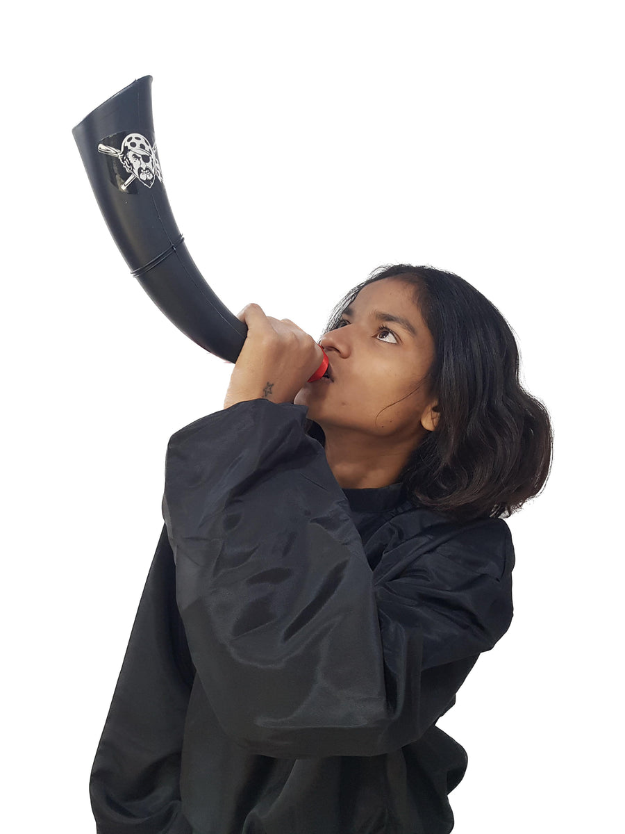 Pirate Captain Bugle Horn Fancy Dress Costume Accessory for Halloween