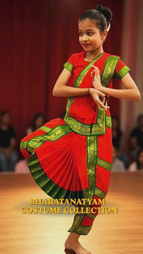 ariel rebel blue dress Bharatanatyam Indian Classical Dance Costume for Girls and Females –  BookMyCostume