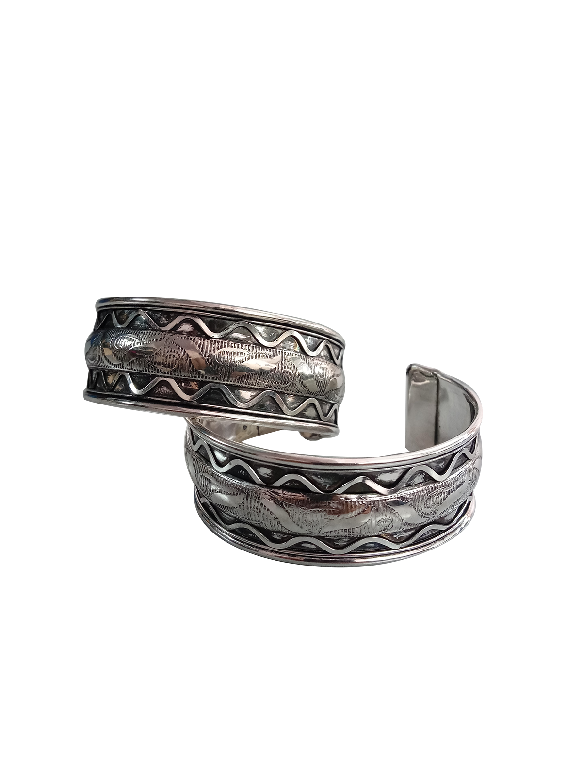 Gajredar Silver Bracelet India  Michael Backman Ltd
