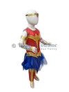 Wonder Woman American Comic Superhero Kids Fancy Dress Costume for Girls - Imported