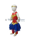 Wonder Woman American Comic Superhero Kids Fancy Dress Costume for Girls - Imported