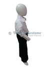 Black Pant and White Shirt Combo Costume