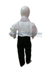 Black Pant and White Shirt Combo Costume