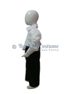 Black Pant and White Shirt Combo Costume