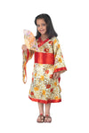 Japanese Girl Kimono with Fan International World Costume for Kids & Adults