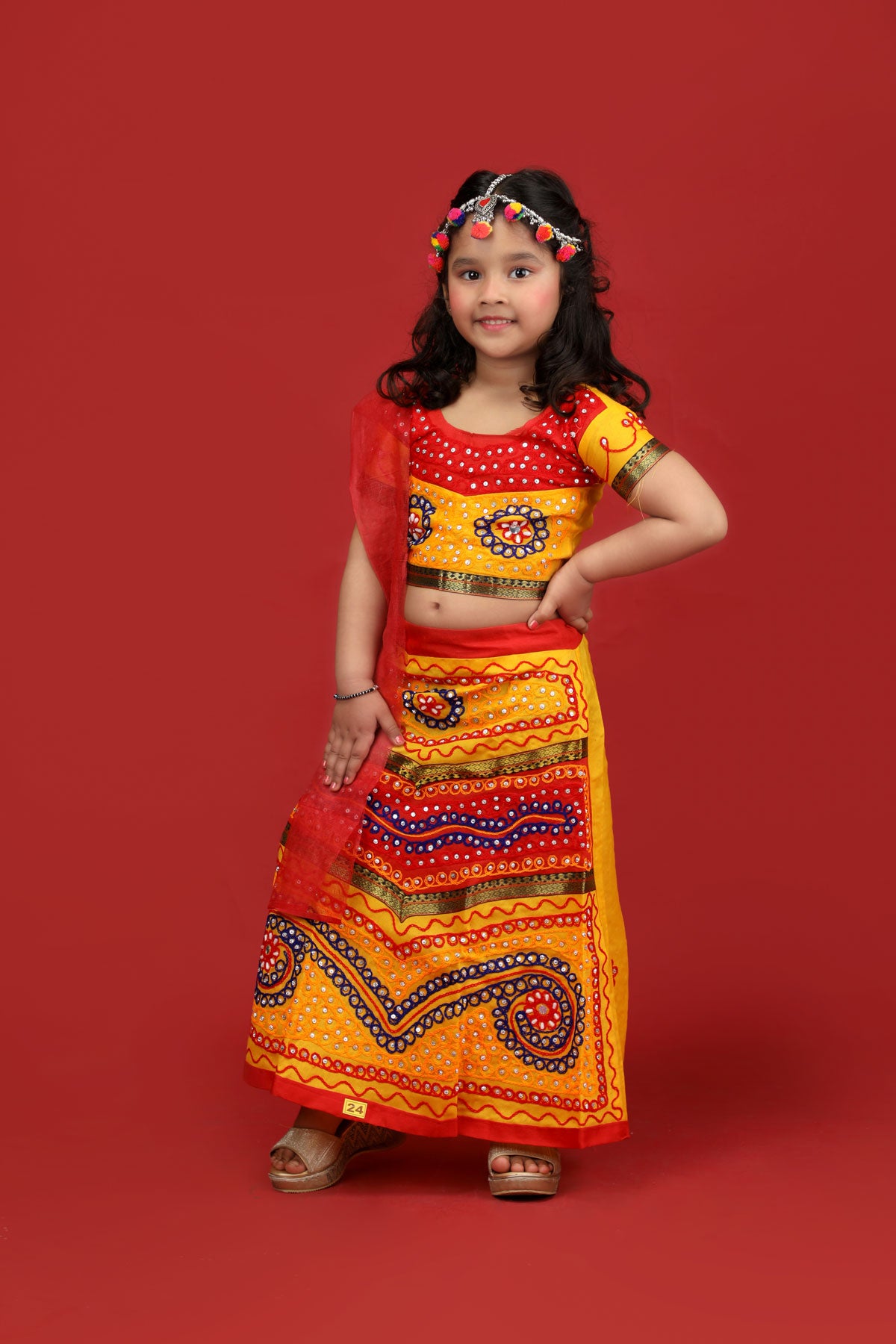 Buy Gujrati girl dress for Girls online at low price – fancydresswale.com