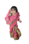 Maharashtrian Marathi Kasta Saree Lavani Dance Fancy Dress Costume for Girls
