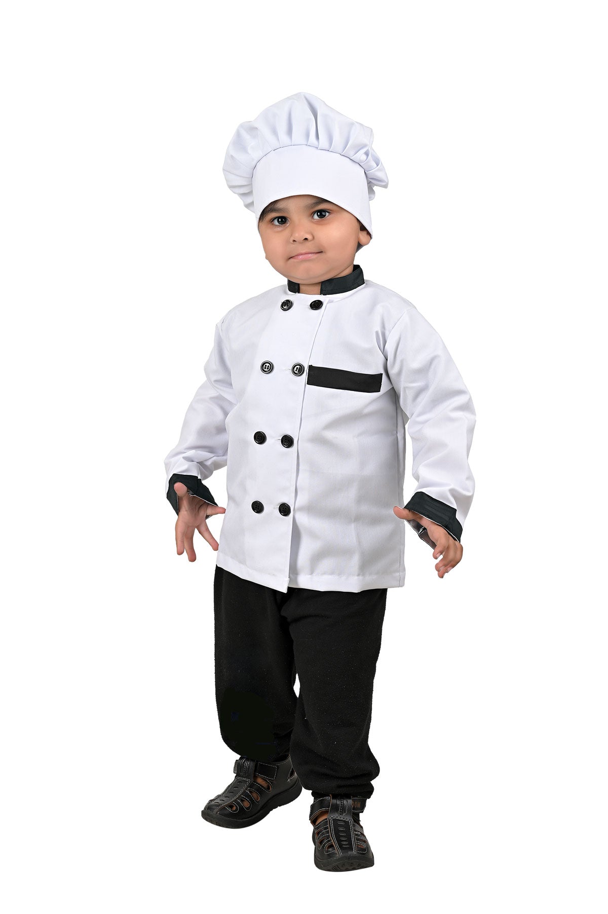 Chef Baker Professional Cook Kids Fancy Dress Costume - Main Image