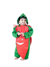 Carrot Gajar Vegetable Kids Fancy Dress Costume