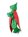 Carrot Gajar Vegetable Kids Fancy Dress Costume