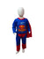 Superman Comic Superhero Fancy Dress Costume for Kids - Premium