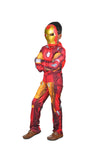 Iron Man Marvel Avengers Superhero Muscles Look Kids Fancy Dress Costume - Imported