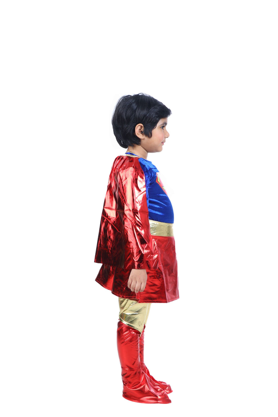 Supergirl Comic Movie Superhero Fancy Dress Costume for Kids - Imported