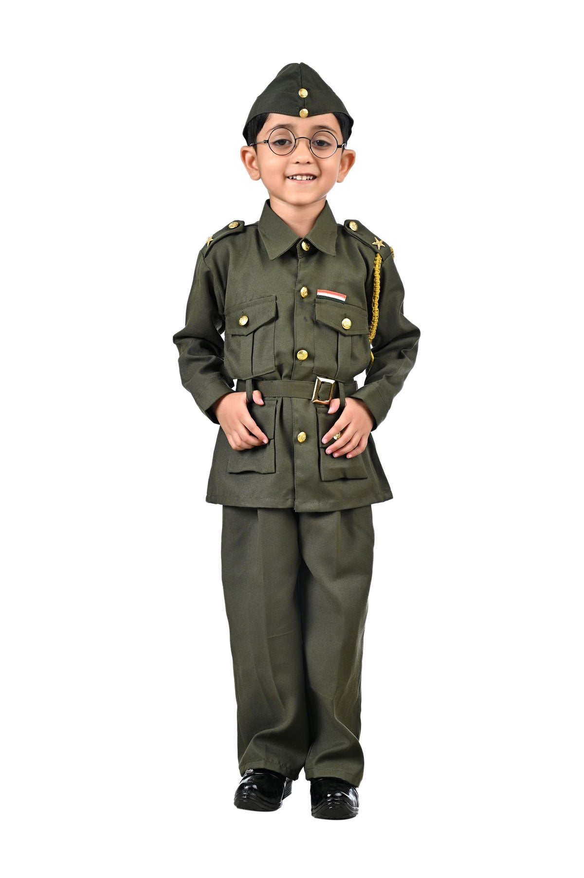 Rent or Buy Subhash Chandra Bose Kids Fancy Dress Costume in India