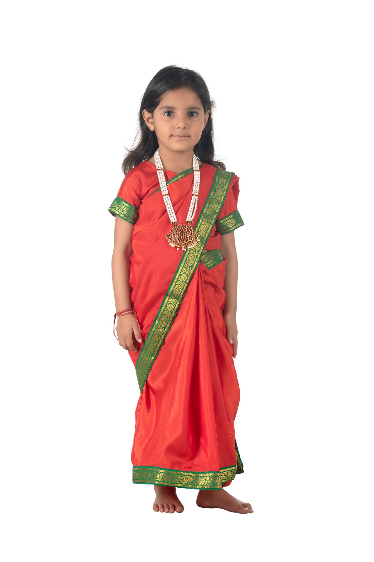 Indian Saree for Rani Queen Historical Personality Fancy Dress Costume Buy / 10-12 Years