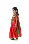 Indian Saree for Rani Queen Historical Personality Fancy Dress Costume