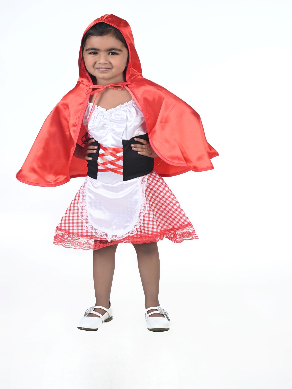 Little Red Riding Hood Fairy Tale Character Kids Fancy Dress Costume Buy / 5-6 Years