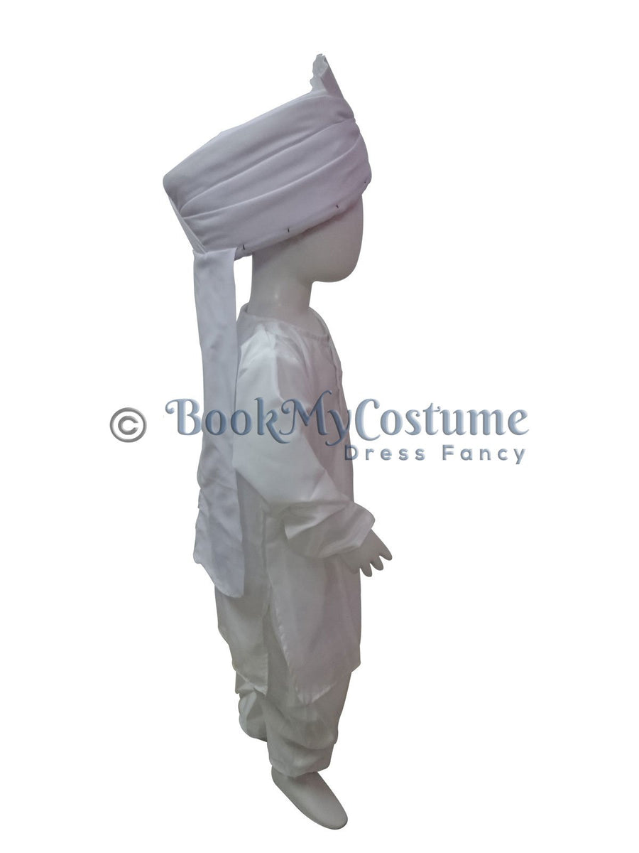 Haryanvi Boy Indian State Traditional Kids Fancy Dress Costume