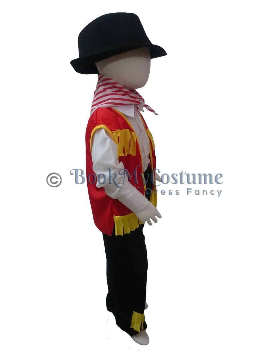 American Cowboy International Kids Fancy Dress Costume - Halloween Theme - Imported