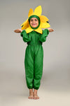 Yellow Flower Kids Fancy Dress Costume