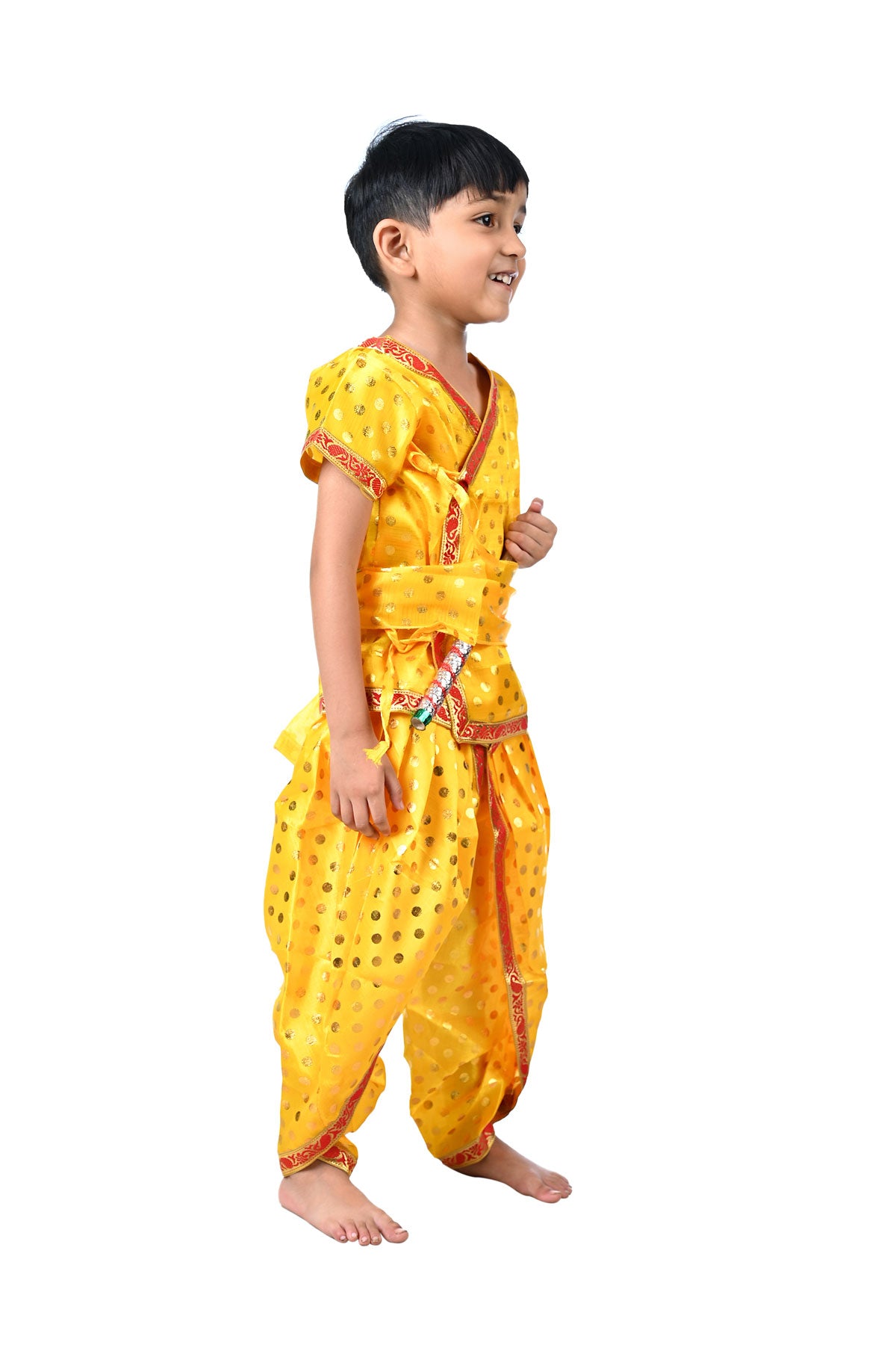fcity.in - Kids Krishna Dress Kids Krishna Costumer Baby Krishna Dress  Cotton